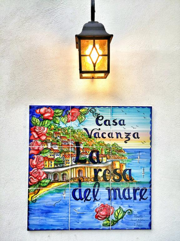 La Rosa Del Mare Amalfi Exterior foto